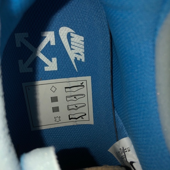 Nike air force 1 off white blue main image 4